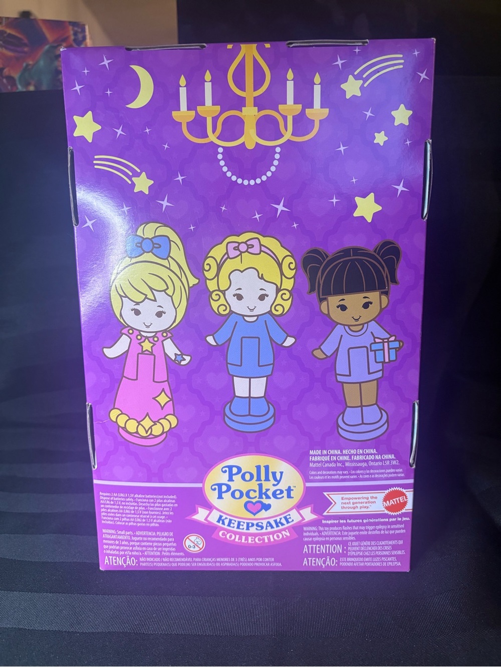 Polly Pocket Keepsake Collection Starlight Dinner Party Playset New In Box 2022 - Picture 6 of 10
